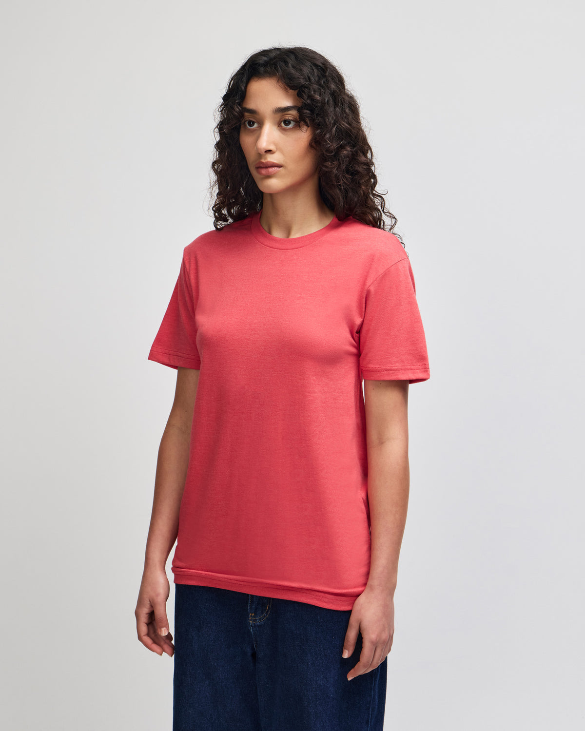 American Apparel Unisex CVC Short Sleeve T-Shirt - Heather Canyon