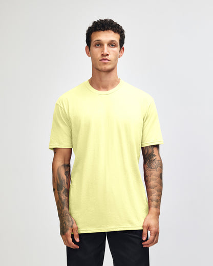 American Apparel Unisex CVC Short Sleeve T-Shirt - Heather Coral