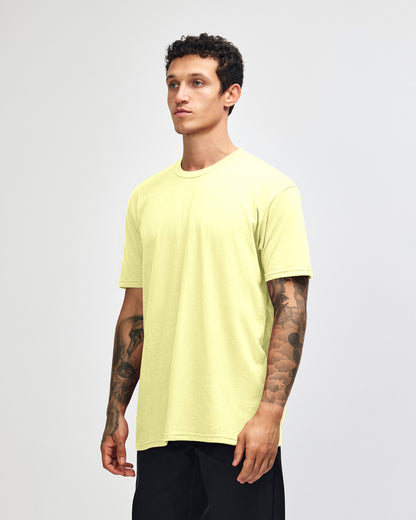 American Apparel Unisex CVC Short Sleeve T-Shirt - Heather Coral
