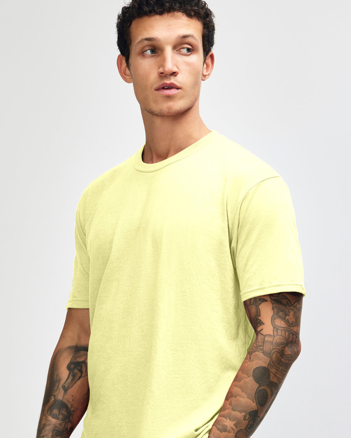 American Apparel Unisex CVC Short Sleeve T-Shirt - Heather Coral