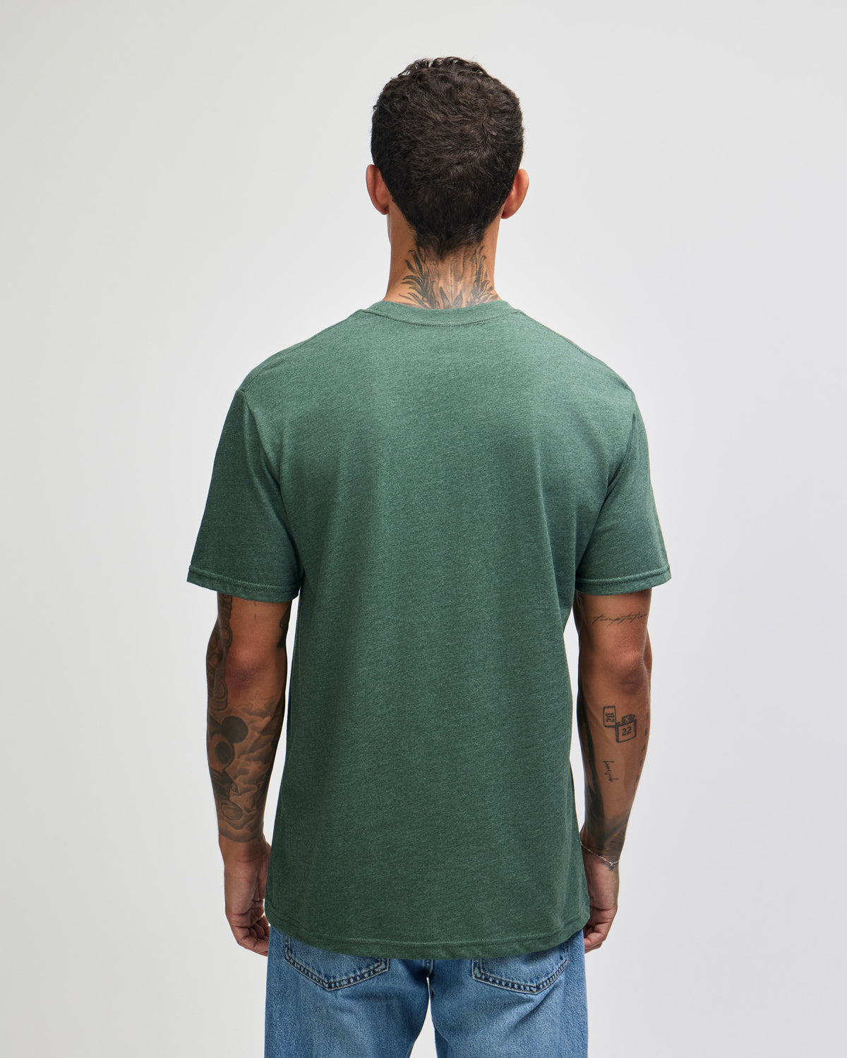 American Apparel Unisex CVC Short Sleeve T-Shirt - Heather Forest