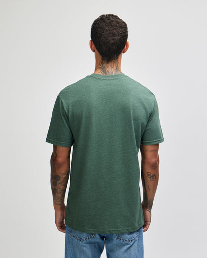 American Apparel Unisex CVC Short Sleeve T-Shirt - Heather Forest