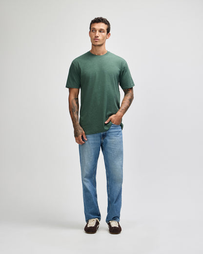 American Apparel Unisex CVC Short Sleeve T-Shirt - Heather Forest
