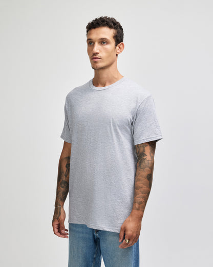 American Apparel Unisex CVC Short Sleeve T-Shirt - Heather Grey