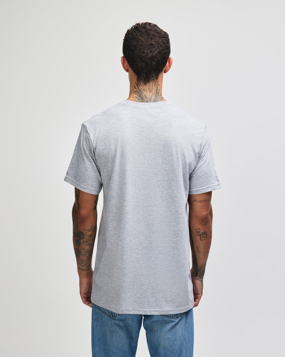 American Apparel Unisex CVC Short Sleeve T-Shirt - Heather Grey