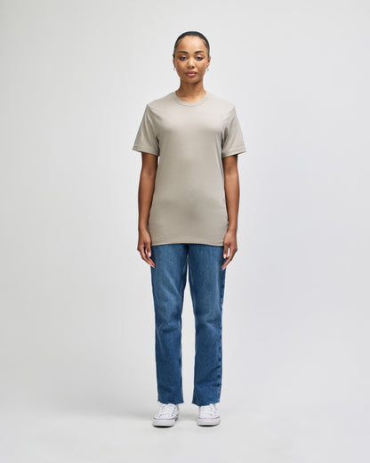 American Apparel Unisex CVC Short Sleeve T-Shirt - Heather Khaki
