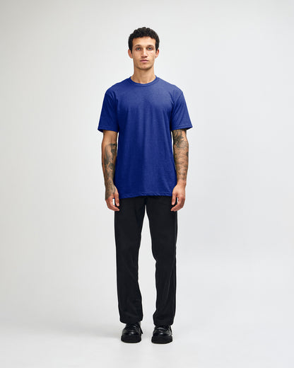 American Apparel Unisex CVC Short Sleeve T-Shirt - Heather Lapis