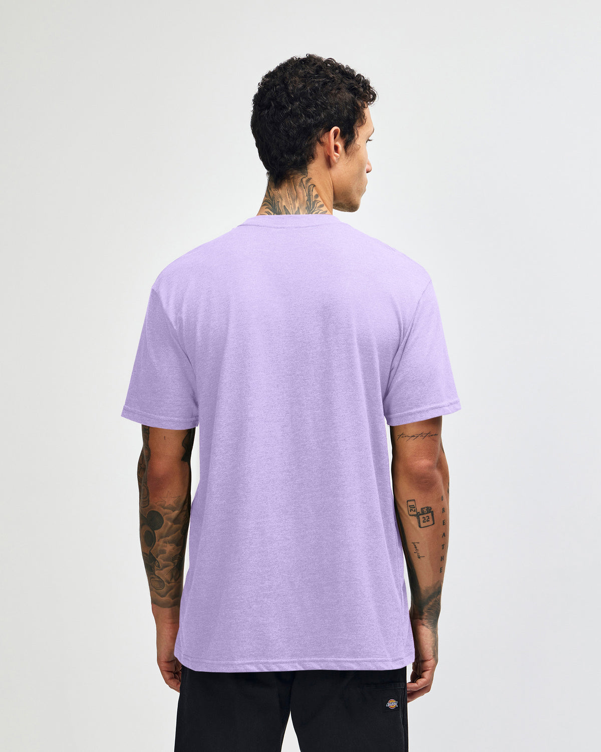 American Apparel Unisex CVC Short Sleeve T-Shirt - Heather Lilac