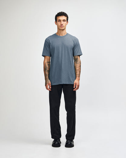 American Apparel Unisex CVC Short Sleeve T-Shirt - Heather Navy