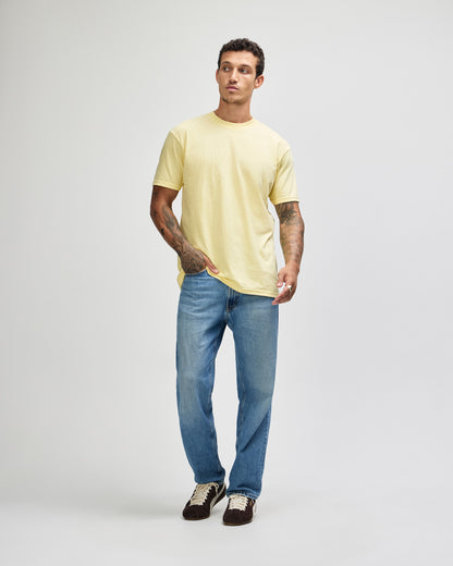 American Apparel Unisex CVC Short Sleeve T-Shirt - Heather Panna Cotta