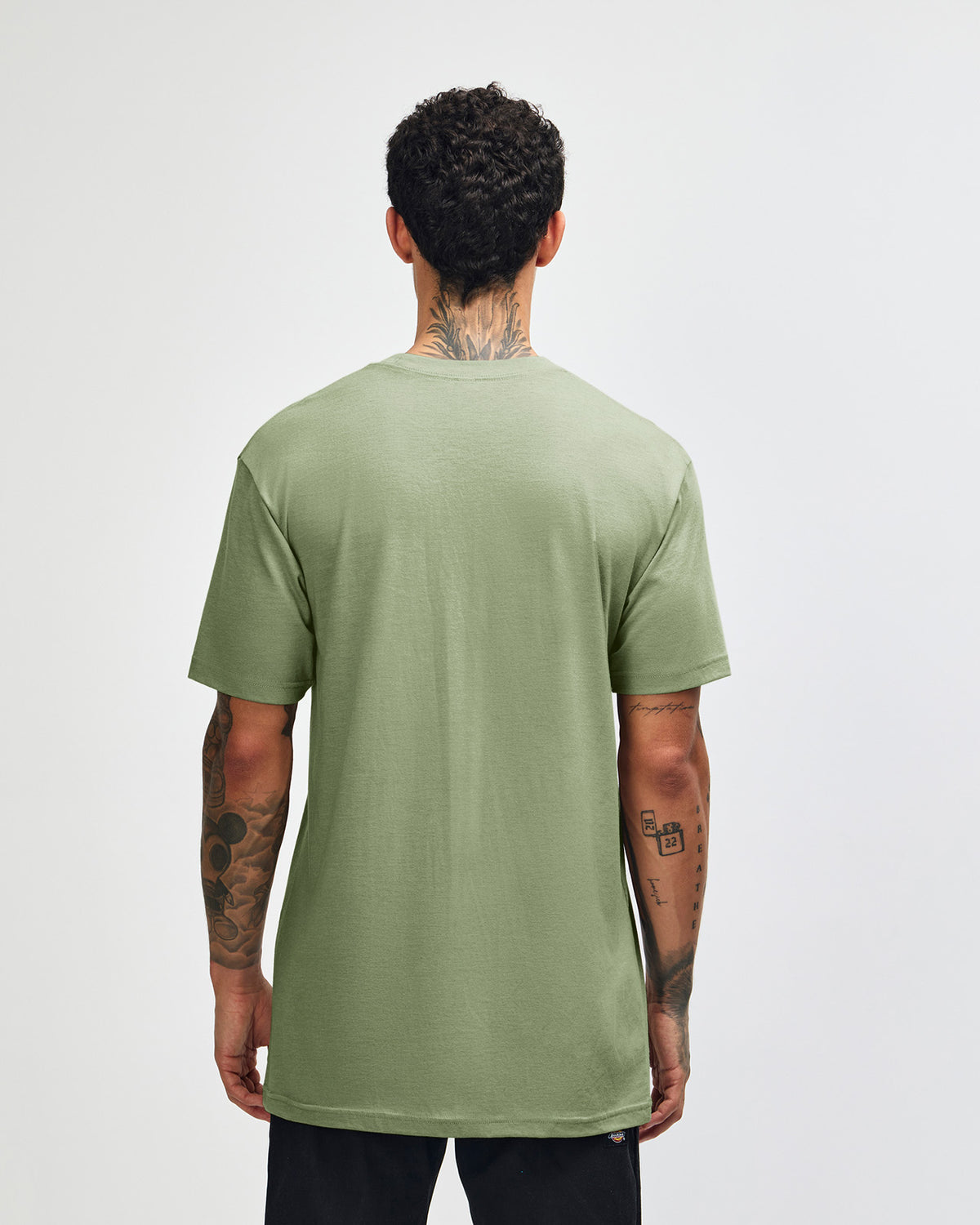 American Apparel Unisex CVC Short Sleeve T-Shirt - Heather Sage