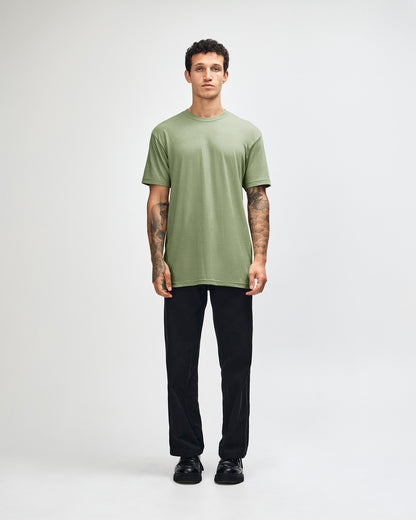 American Apparel Unisex CVC Short Sleeve T-Shirt - Heather Sage