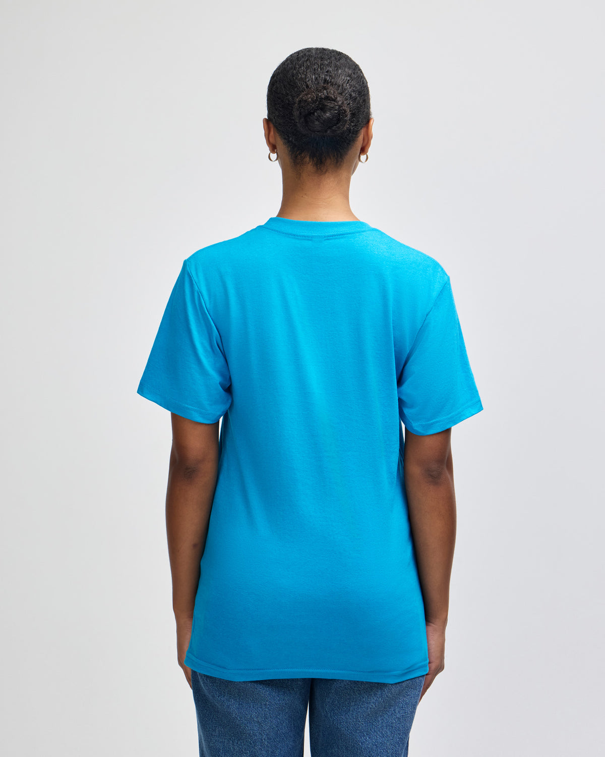 American Apparel Unisex CVC Short Sleeve T-Shirt - Heather Teal