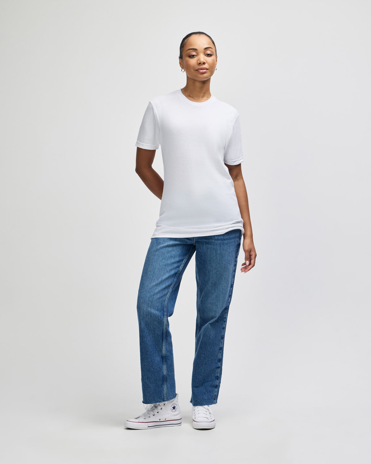 American Apparel Unisex CVC Short Sleeve T-Shirt - White