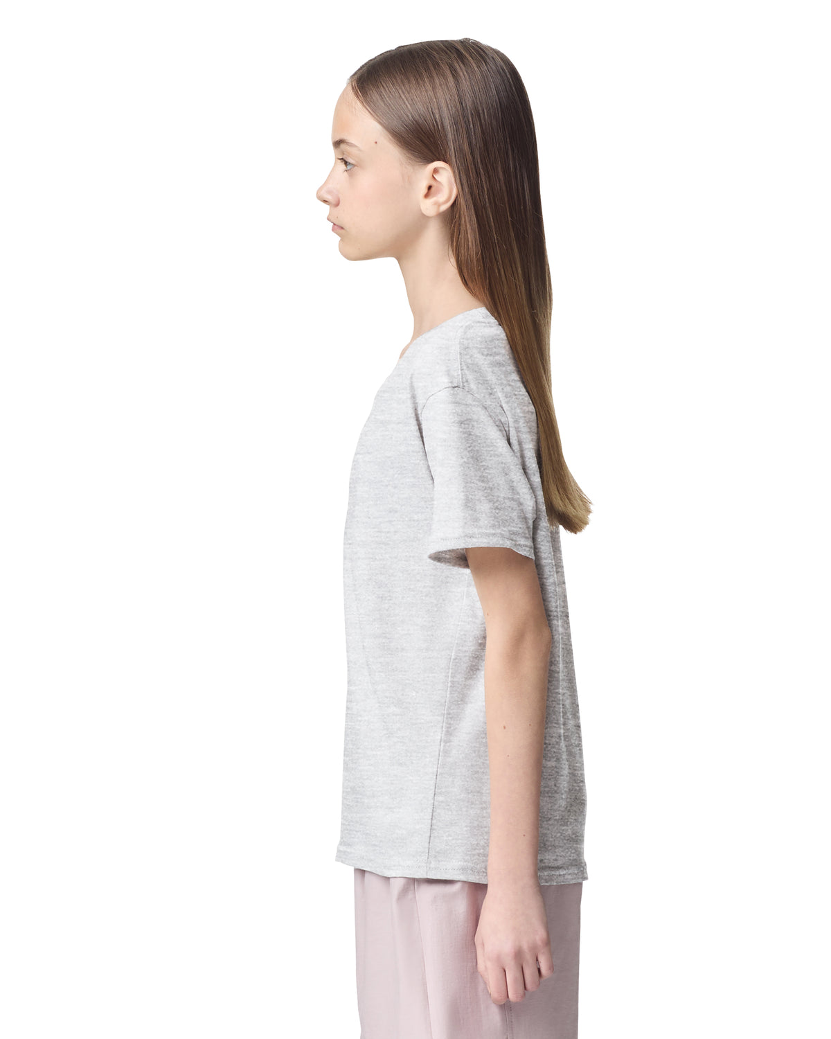 American Apparel Fine Jersey Youth T-Shirt - Ash Grey