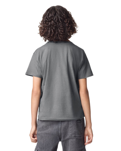 American Apparel Fine Jersey Youth T-Shirt - Asphalt