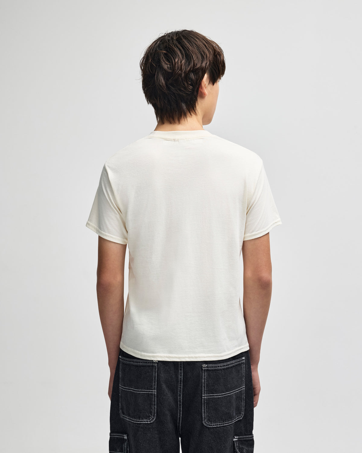 American Apparel Fine Jersey Youth T-Shirt - Cream