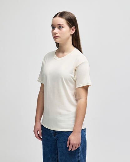 American Apparel Fine Jersey Youth T-Shirt - Cream