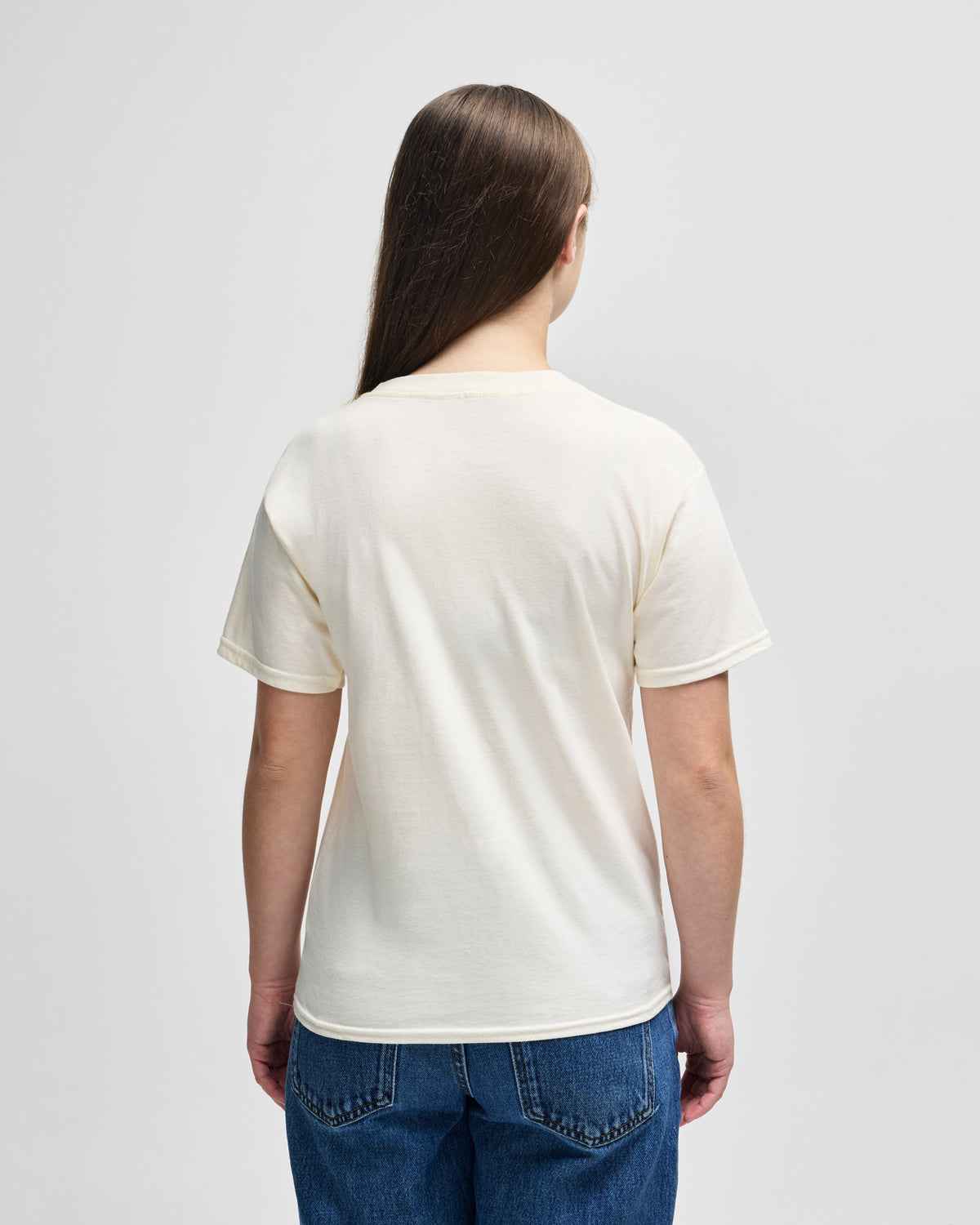 American Apparel Fine Jersey Youth T-Shirt - Cream