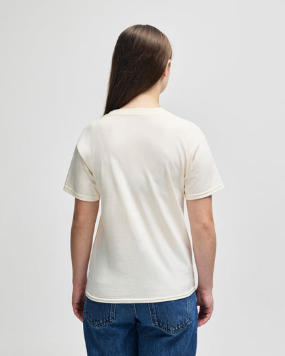 American Apparel Fine Jersey Youth T-Shirt - Cream