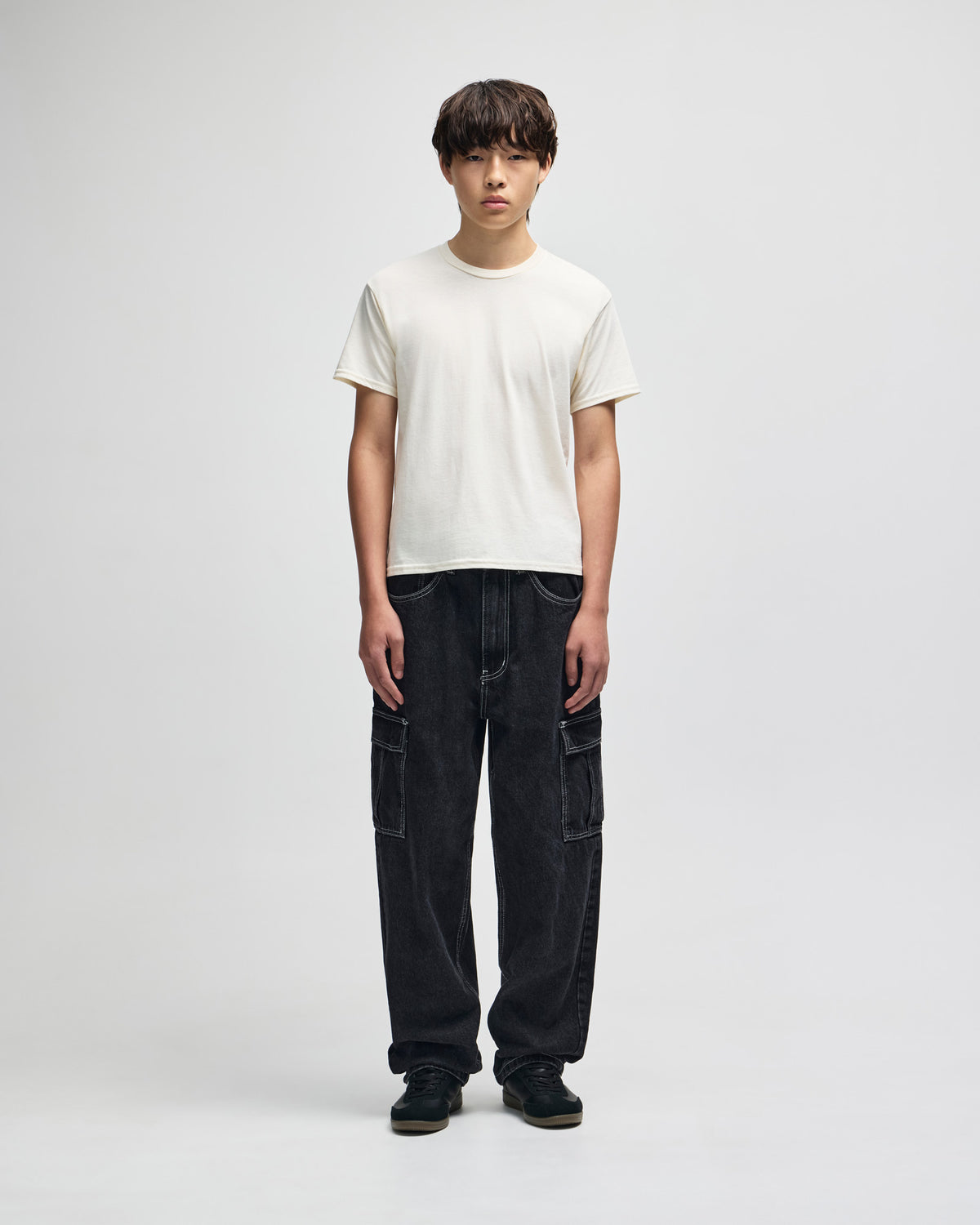 American Apparel Fine Jersey Youth T-Shirt - Cream