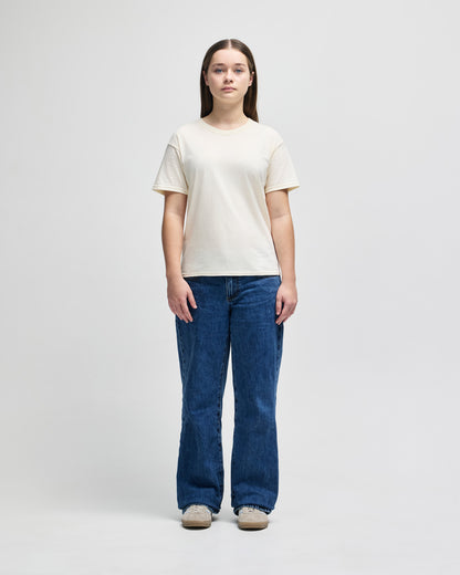 American Apparel Fine Jersey Youth T-Shirt - Cream