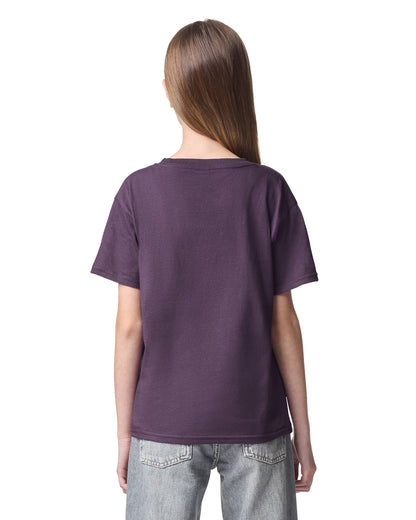 American Apparel Fine Jersey Youth T-Shirt - Eggplant