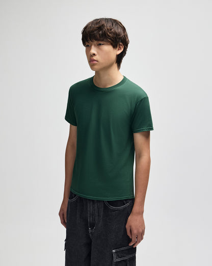 American Apparel Fine Jersey Youth T-Shirt - Forest