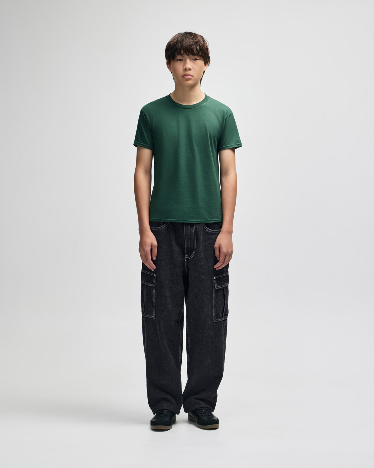 American Apparel Fine Jersey Youth T-Shirt - Forest
