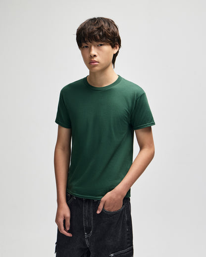 American Apparel Fine Jersey Youth T-Shirt - Forest