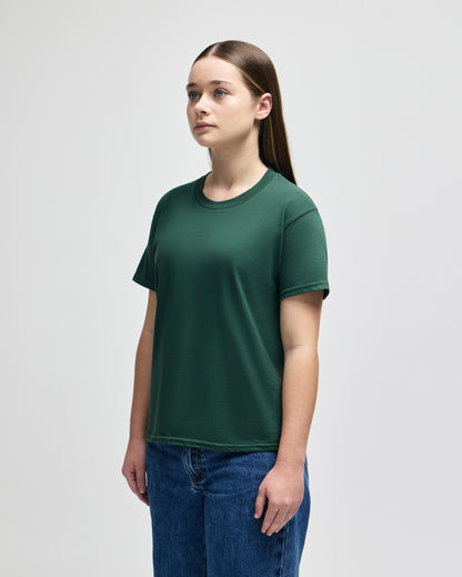 American Apparel Fine Jersey Youth T-Shirt - Forest