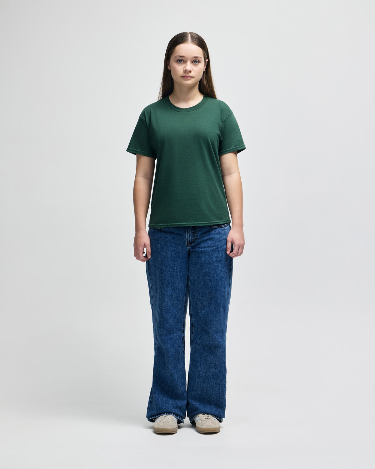 American Apparel Fine Jersey Youth T-Shirt - Forest
