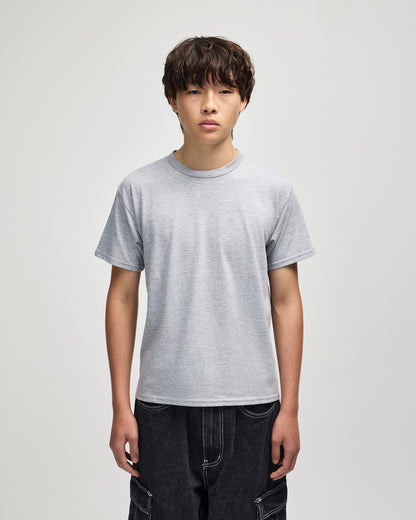 American Apparel Fine Jersey Youth T-Shirt - Heather Grey