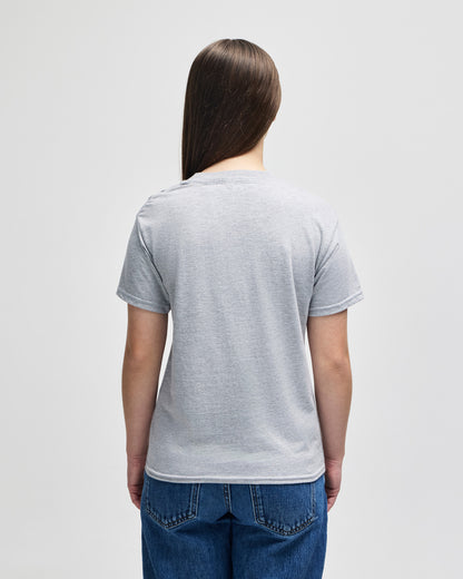 American Apparel Fine Jersey Youth T-Shirt - Heather Grey