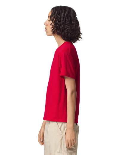 American Apparel Fine Jersey Youth T-Shirt - Red