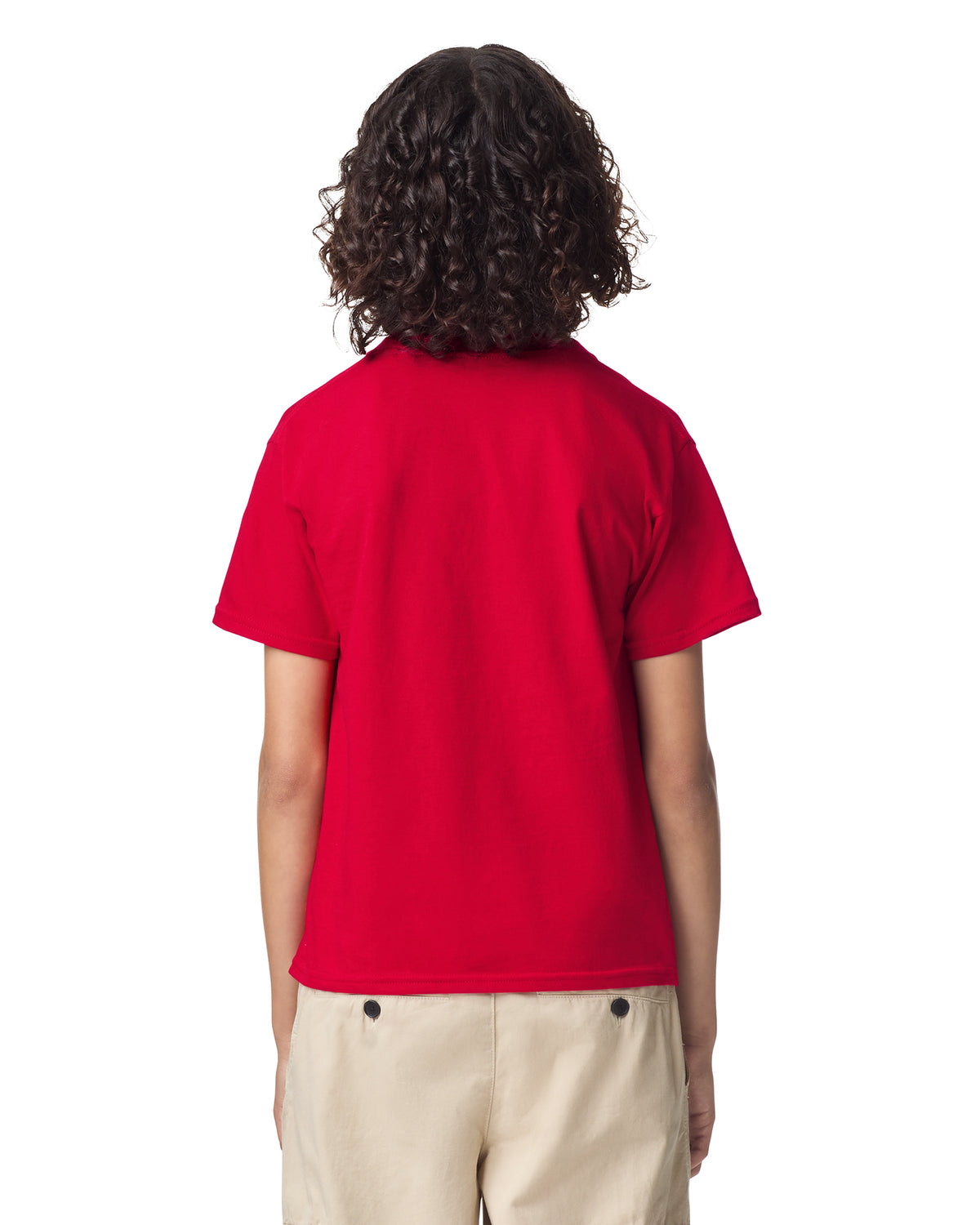 American Apparel Fine Jersey Youth T-Shirt - Red