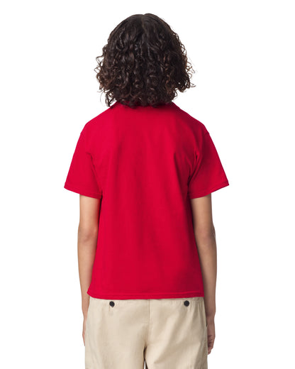 American Apparel Fine Jersey Youth T-Shirt - Red