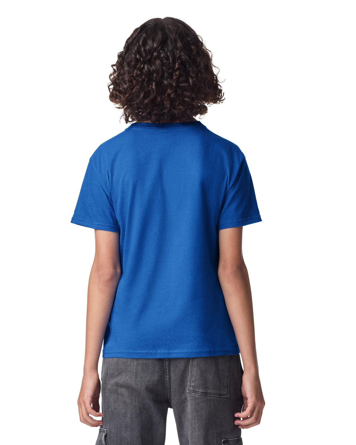 American Apparel Fine Jersey Youth T-Shirt - Royal Blue