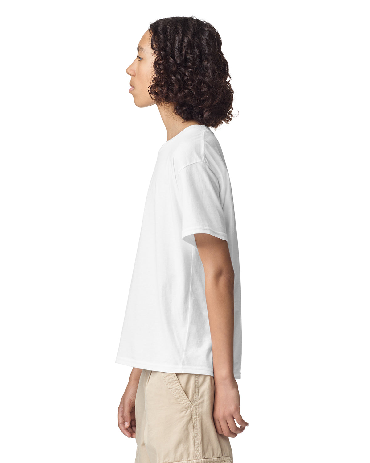 American Apparel Fine Jersey Youth T-Shirt - White