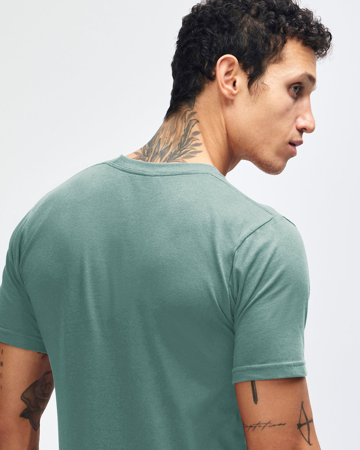 American Apparel Unisex Fine Jersey Short Sleeve T-Shirt - Arctic
