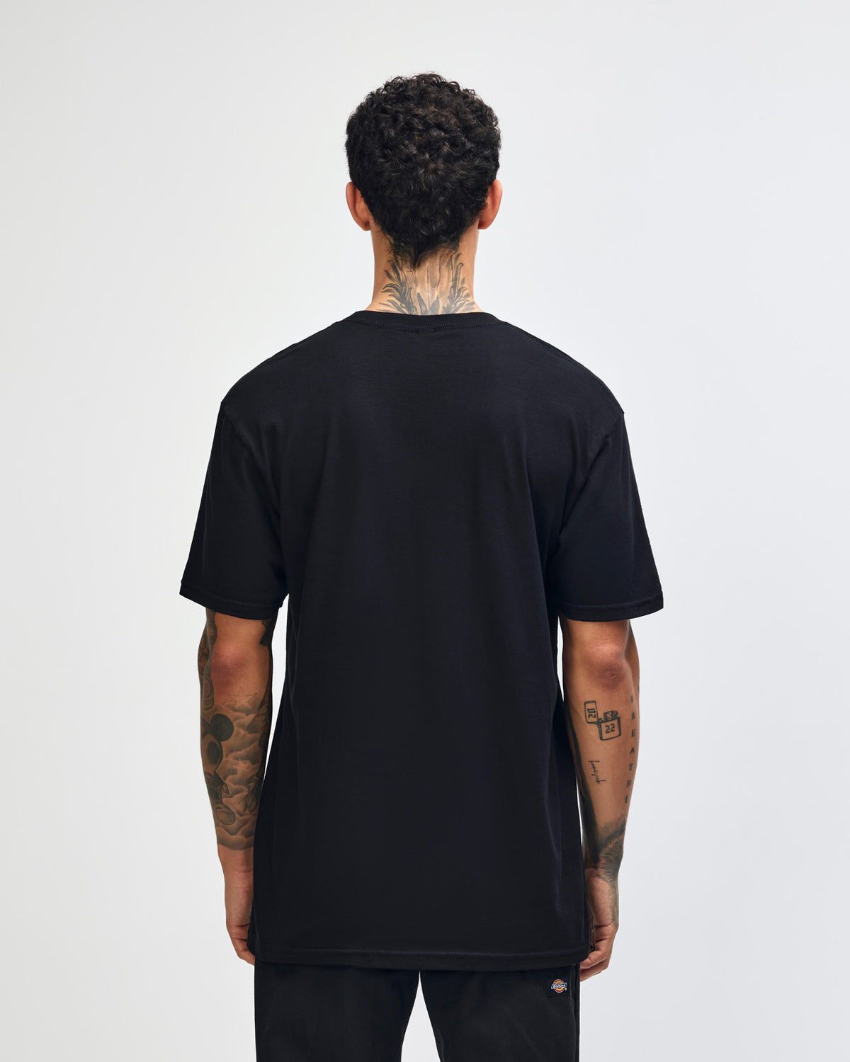 American Apparel Unisex Fine Jersey Short Sleeve T-Shirt - Black
