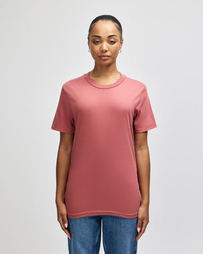 American Apparel Unisex Fine Jersey Short Sleeve T-Shirt - Canyon