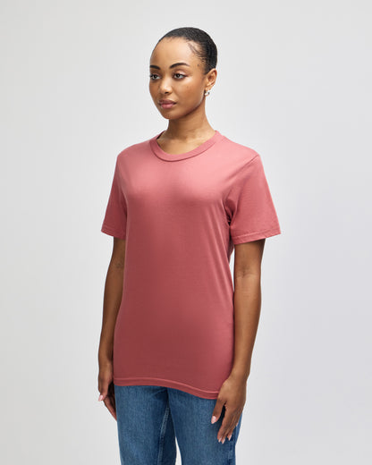American Apparel Unisex Fine Jersey Short Sleeve T-Shirt - Canyon