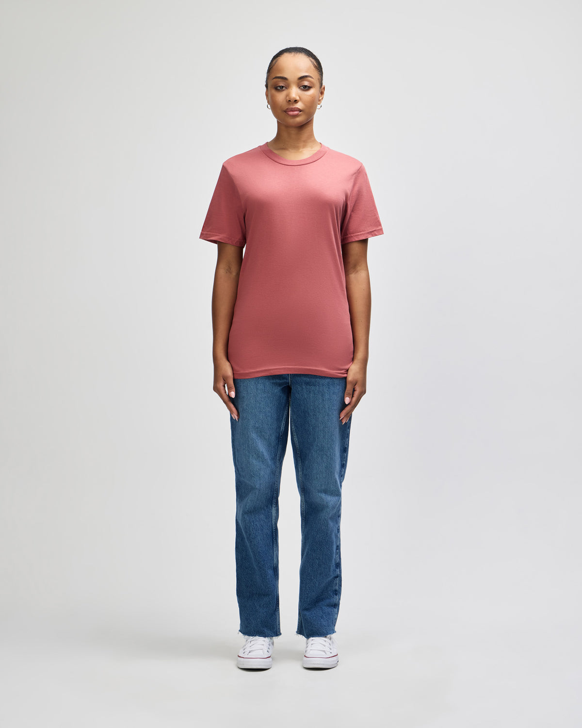 American Apparel Unisex Fine Jersey Short Sleeve T-Shirt - Canyon