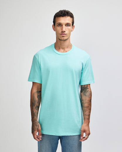American Apparel Unisex Fine Jersey Short Sleeve T-Shirt - Celadon