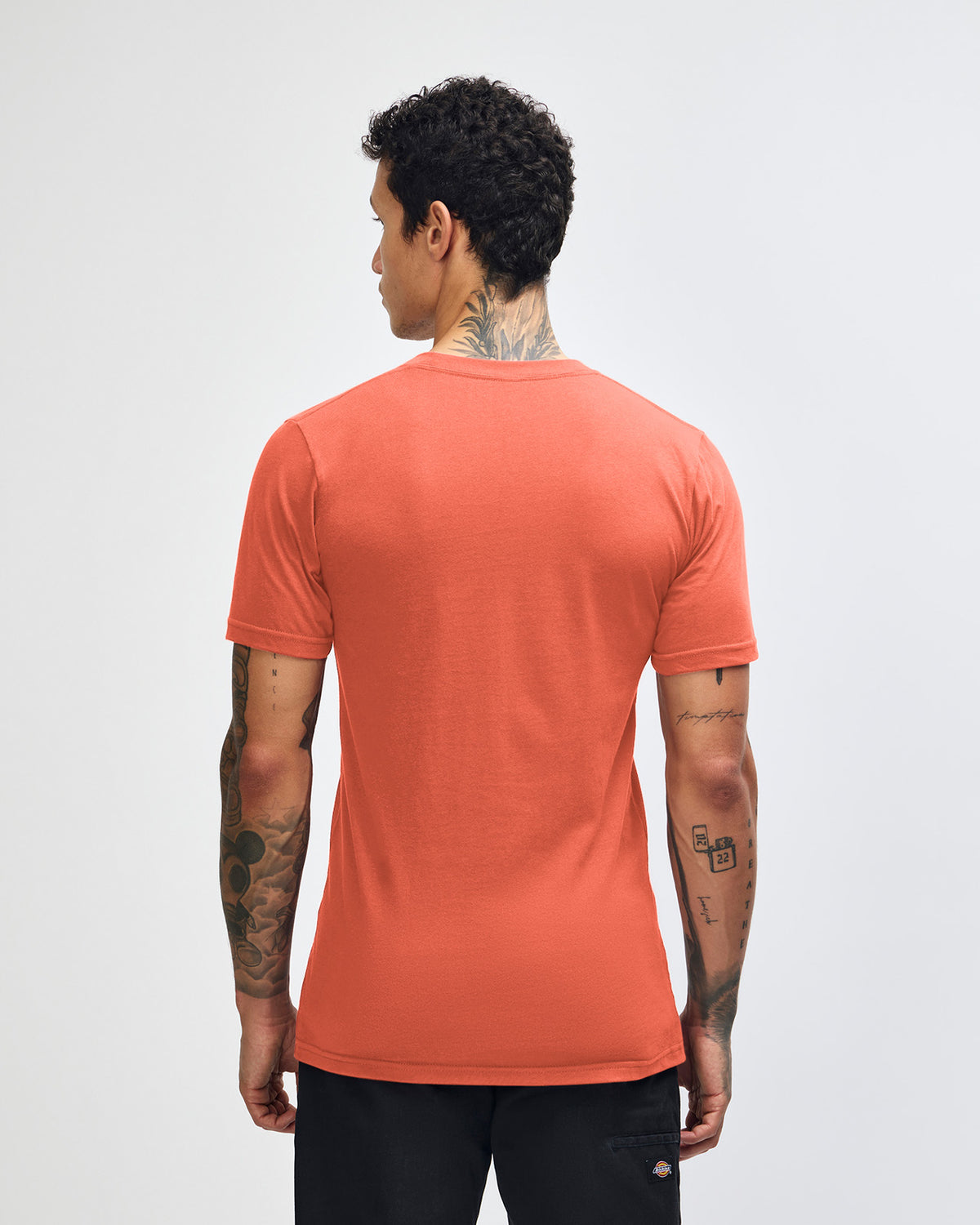 American Apparel Unisex Fine Jersey Short Sleeve T-Shirt - Coral