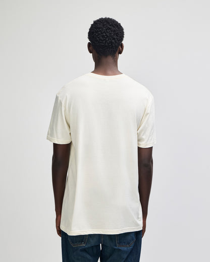 American Apparel Unisex Fine Jersey Short Sleeve T-Shirt - Cream