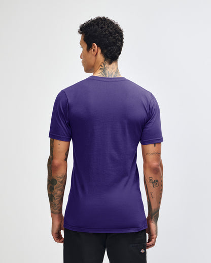 American Apparel Unisex Fine Jersey Short Sleeve T-Shirt - Grape
