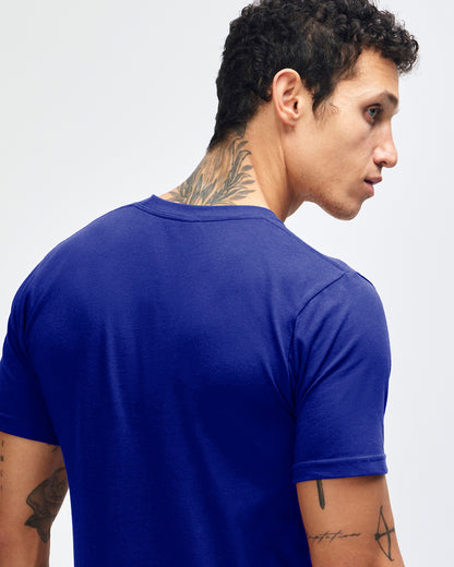 American Apparel Unisex Fine Jersey Short Sleeve T-Shirt - Lapis
