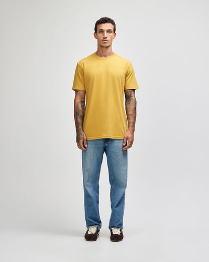 American Apparel Unisex Fine Jersey Short Sleeve T-Shirt - Mustard